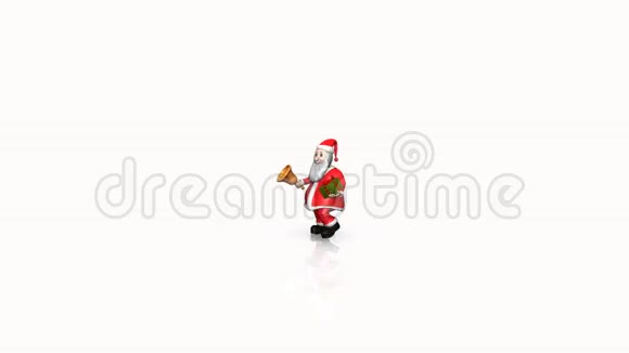 有礼物的圣诞老人动画视频的预览图