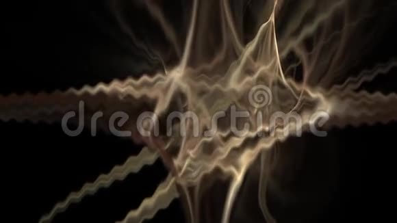 抽象的光的运动波视频的预览图