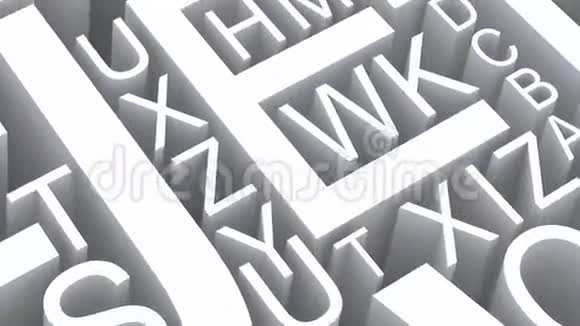 英文字母表的字母视频的预览图