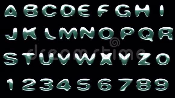 循环阿尔法垫彩色字母表视频的预览图