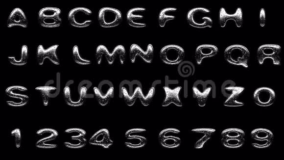 循环垫金属字母表视频的预览图