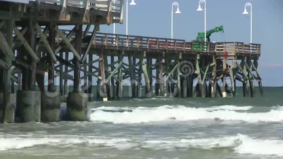 戴托纳海滩码头视频的预览图