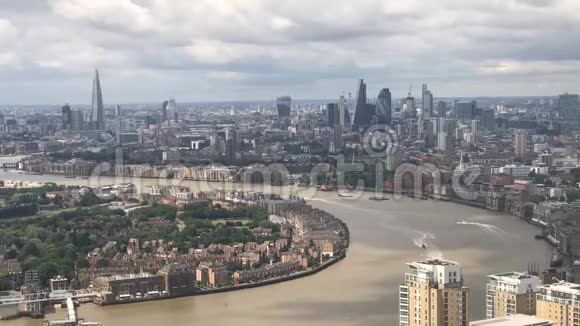伦敦天际线的时间线视频的预览图