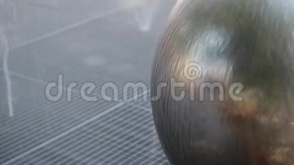 喷泉设计配不锈钢球全新设计视频的预览图