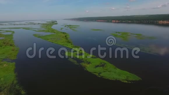 卡马河的鸟瞰图视频的预览图