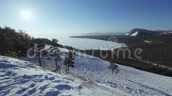 全景观冬山视频的预览图