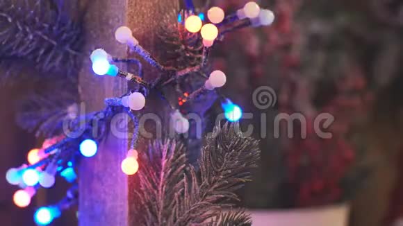 圣诞装饰品新年快乐圣诞主题视频的预览图