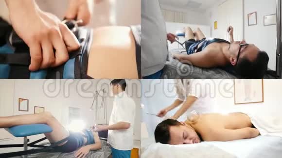 医生做手术伸展背部按摩亚洲藏药视频的预览图