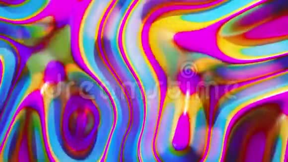 催眠的酷酷形状动画视频的预览图