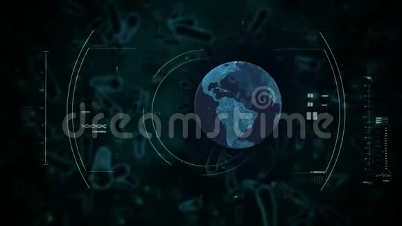 全球红冠病毒动画视频的预览图