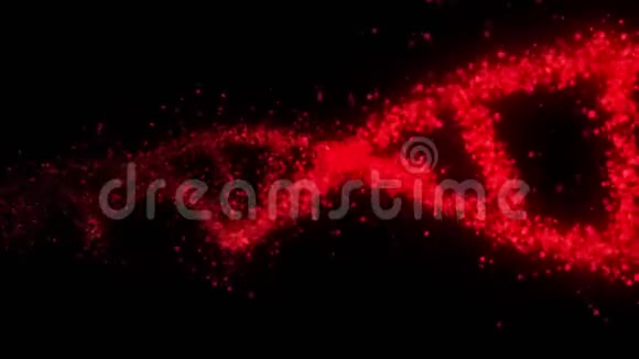 红血丝DNA系统分子血液飘过循环动画医学研究概念三维渲染静脉与艺术视频的预览图