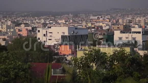 城市景观全景海德拉巴视频的预览图