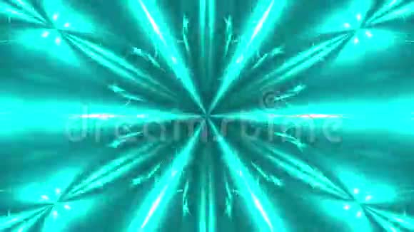 抽象对称万花筒分形灯三维渲染背景计算机生成背景视频的预览图