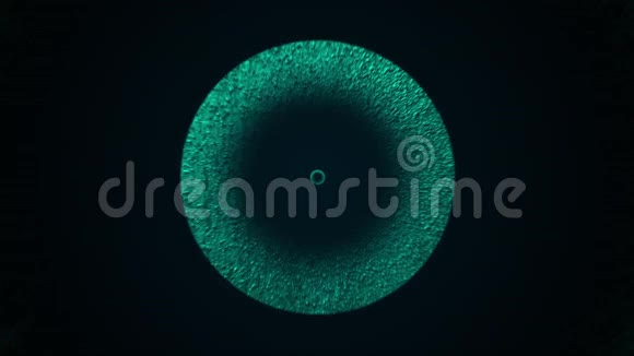 计算机生成同心的彩色圆圈抽象背景的三维渲染视频的预览图