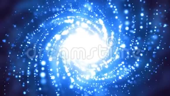 蓝色螺旋星系视频的预览图