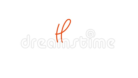 可爱你好夏季logo手绘单林刻字书法动画文字有趣的视频报价插图设计标志Inspira视频的预览图