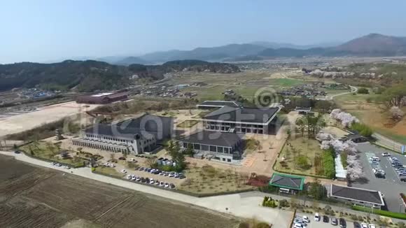 韩国亚洲庆州国家博物馆之春视频的预览图