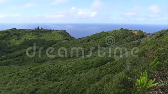 皮特凯恩岛地区的全景拍摄视频的预览图