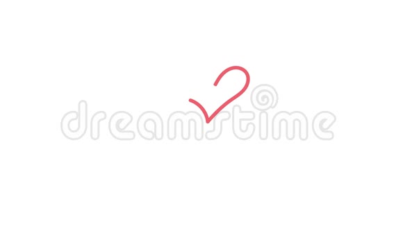心爱标志与无限标志为情人节卡片设计繁荣元素动画视频虚拟logo结婚的浪漫象征视频的预览图