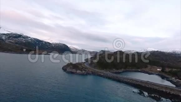 洛法顿群岛的航线视频的预览图