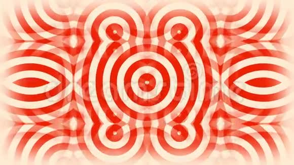 抽象马戏催眠万花筒螺旋背景视频的预览图