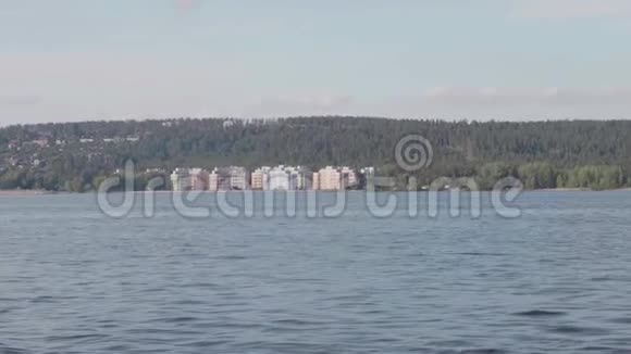 帆船码头的景观视频的预览图