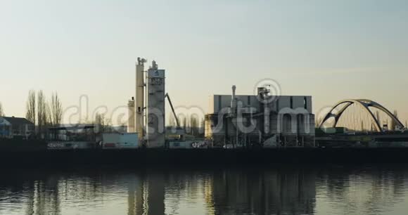 美因河3号法兰克福工业区视频的预览图