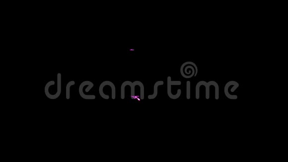 电热火字母R显示黑色背景下闪烁的光粒子视频的预览图
