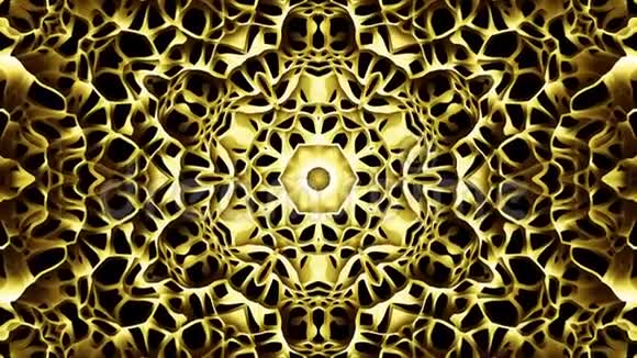阿拉伯几何图案金曼达拉视频的预览图