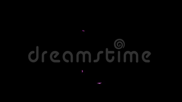 在黑色背景下电火字母B显示出闪闪发光的粒子视频的预览图