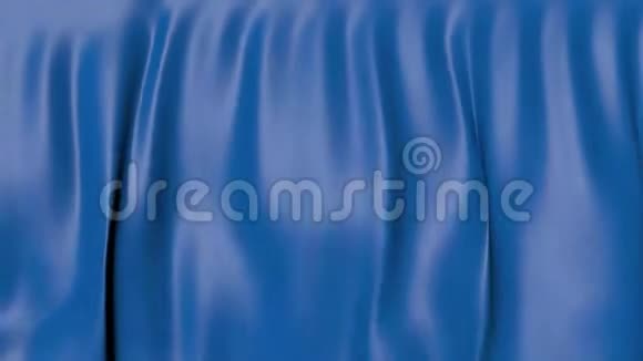 蓝色移动窗帘视频的预览图