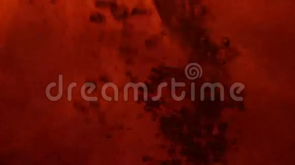 红茶特写质感有气泡视频的预览图