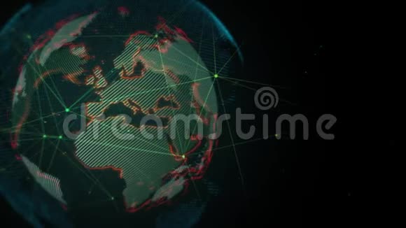 全球网络技术概念视频的预览图