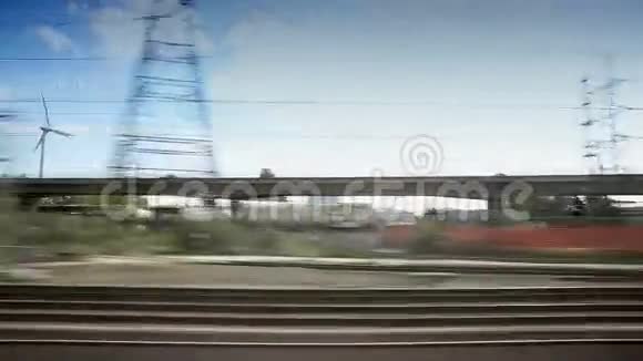火车正在穿过欧洲视频的预览图