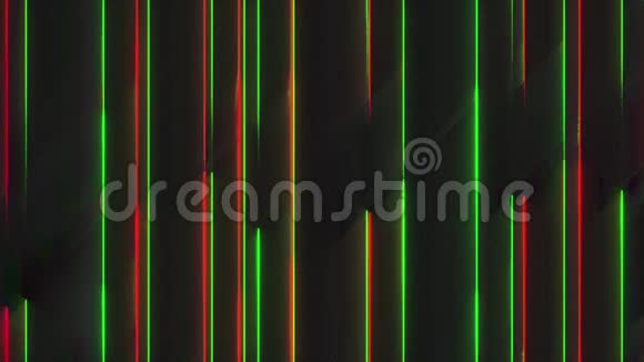 计算机产生的色差带像素的多色噪声3D渲染抽象背景视频的预览图