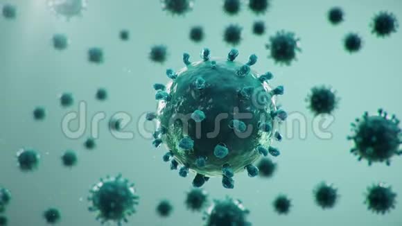 冠状病毒流感病毒和2019nCov的爆发流行病的概念对人类细胞的流行第19次会议视频的预览图