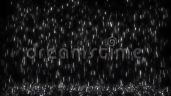 发光单色暴雨地面背景循环视频的预览图