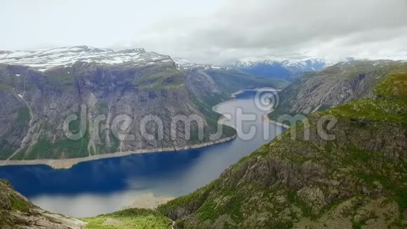 挪威挪威美丽的风景时代观视频的预览图