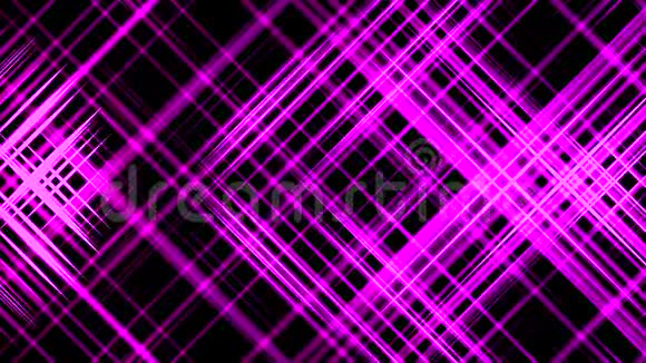 摘要紫色魅力背景4k分辨率紫色霓虹灯环视频的预览图