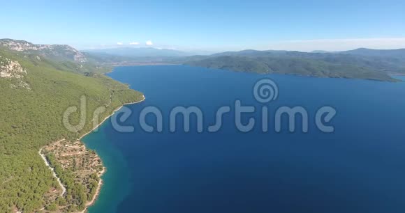 Gokova湾土耳其航空录像视频的预览图