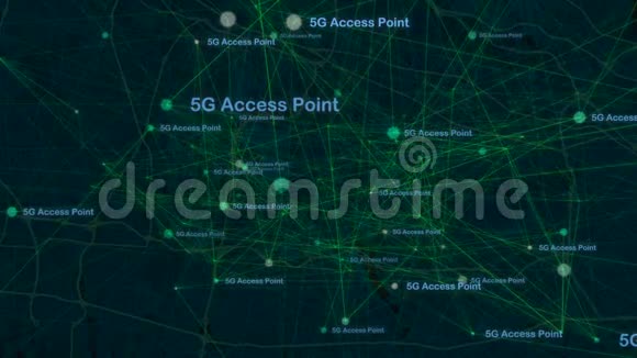 5G连接技术和网络概念视频的预览图