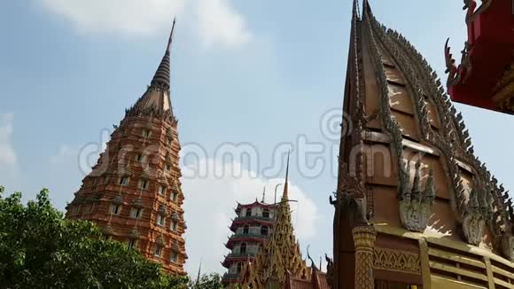 高速拍摄虎穴寺位于泰国坎恰纳布里省超脱拍摄视频的预览图