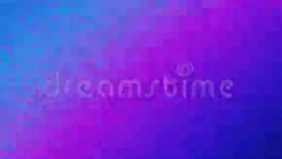 混色优雅的霓虹科幻全息背景视频的预览图