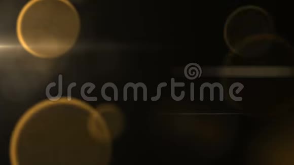 动画黄色气泡视频的预览图