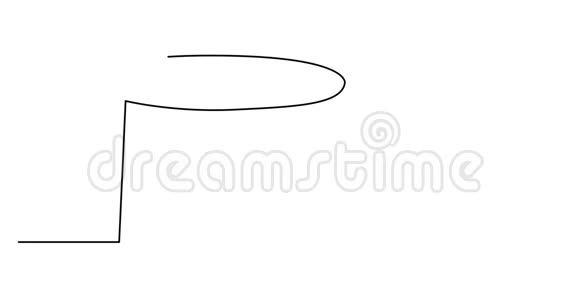 简单圆桌的自绘线动画视频的预览图