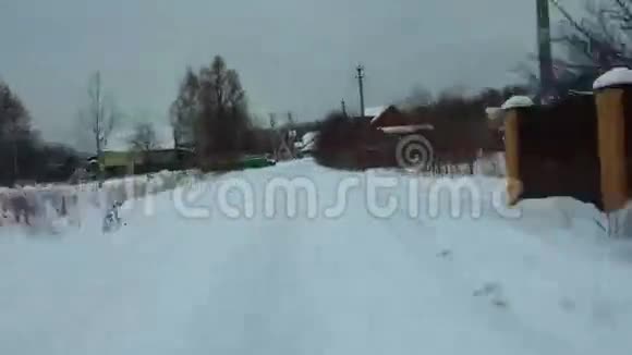 俄罗斯冬季超垂莫斯科地区视频的预览图