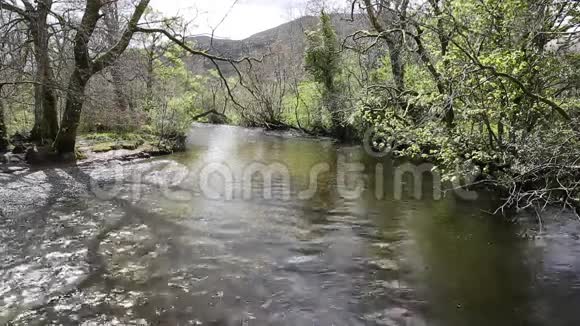 苏格兰苏格兰格伦拉斯河伦敦洛蒙德湖附近视频的预览图