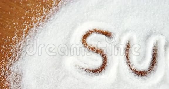 糖粉上写的糖视频的预览图
