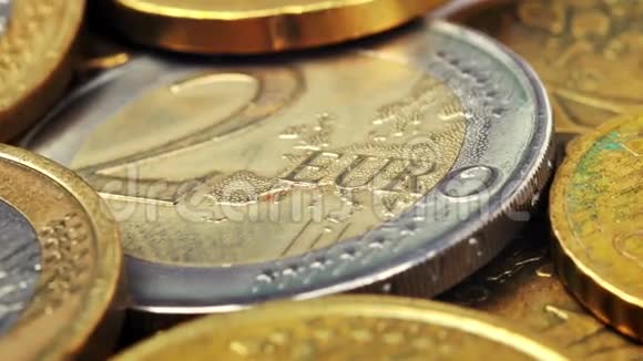两个欧元硬币视频的预览图