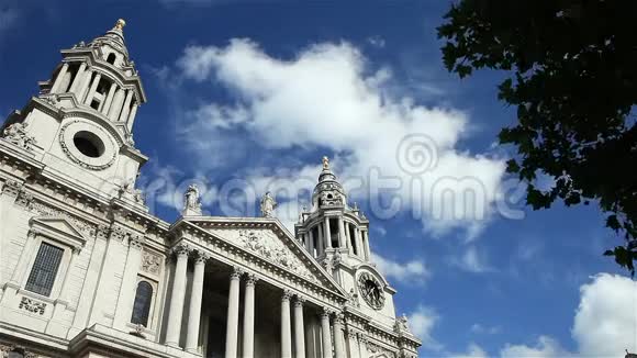 圣保罗大教堂伦敦英国视频的预览图